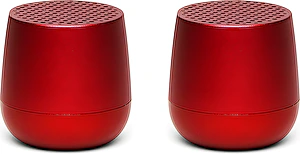 Mini bluetooth reproduktor TWIN MINO+ red LEXON