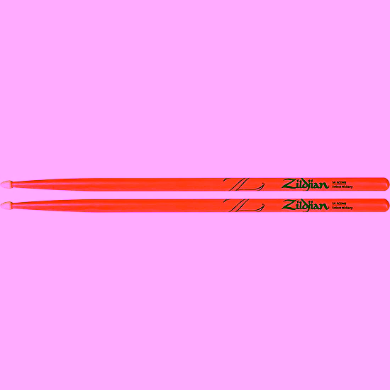 Paličky na bicie 5A Acorn Wood Neon Pink Zildjian