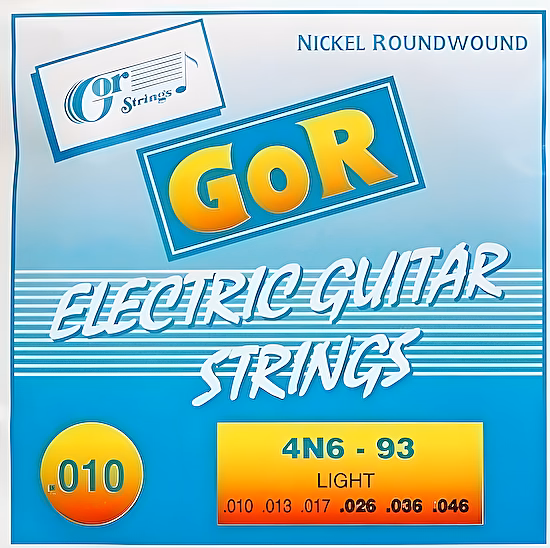 Struny na elektrickú gitaru 010-46 4N6-93 Gorstring