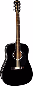 Akustick&aacute; gitara CD-60S Dread Black Wn Fender