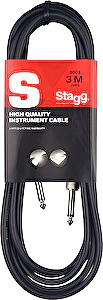 Nástrojový kábel SGC3 jack/jack 3m Stagg