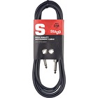 Nástrojový kábel SGC3 jack/jack 3m Stagg