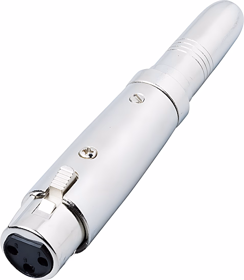 Redukcia AD55 XLRsam/jack6,3saS Bespeco