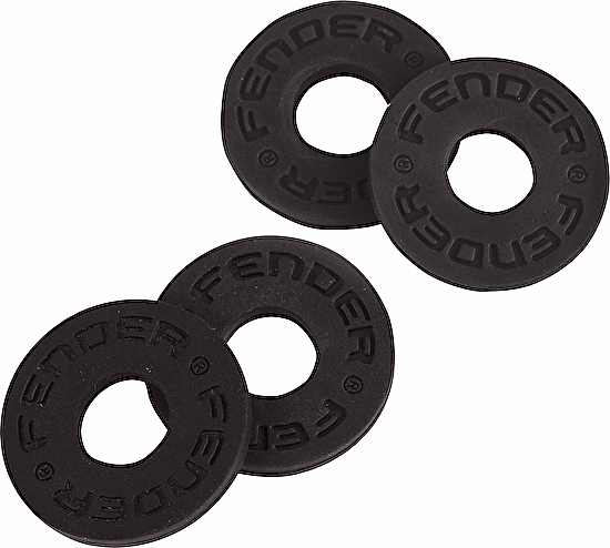 Gitarový zámok Strap Blocks 4-Pack, Black /Black Fender