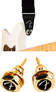 Gombík Infinity Locks  na gitarový pás zlatý Fender