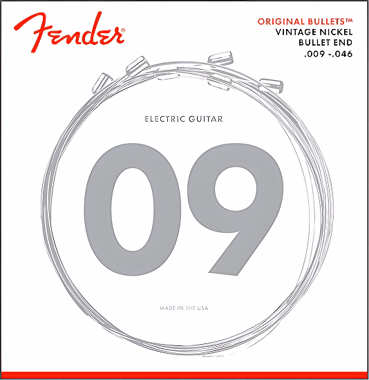 Struny na elektrickú gitaru 09-46 3150LR Original Bullet Pure Nickel Fender