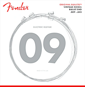 Struny na elektrickú gitaru 09-42 3150L Original Bullet Pure Nickel Fender