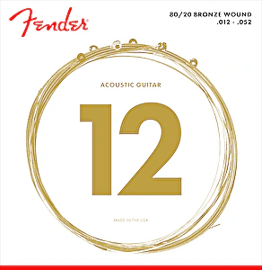 Struny na akustickú gitaru 12-52 70L bronze Fender