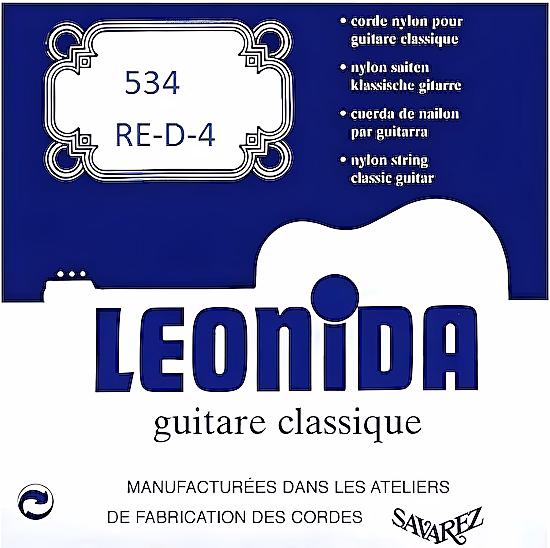 Struna na klasickú gitaru 534 RE-D-4 nylón Savarez