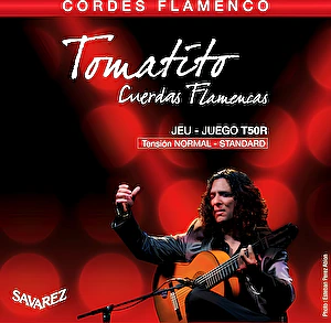 Struny na klasickú gitaru T50R FLAMENCO SAVAREZ nylón