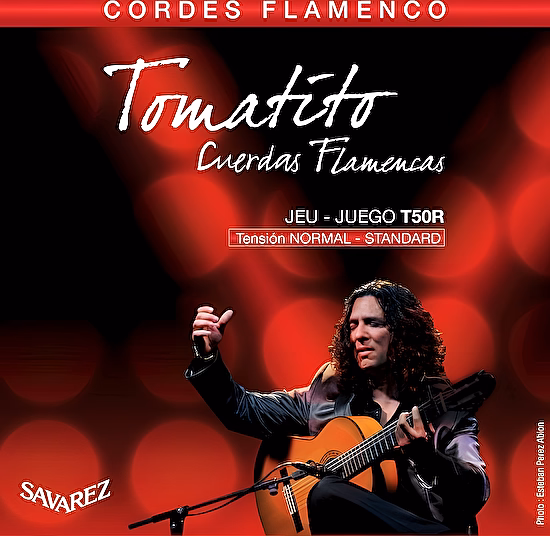 Struny na klasickú gitaru T50R FLAMENCO SAVAREZ nylón