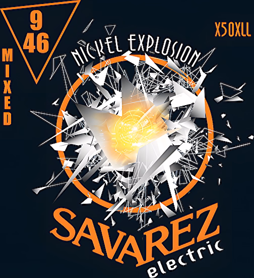 Struny na elektrickú gitaru Mixed .009-.046 X50XLL Savarez