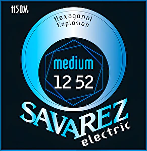 Struny na elektrickú gitaru Medium .012-.052 H50M SAVAREZ
