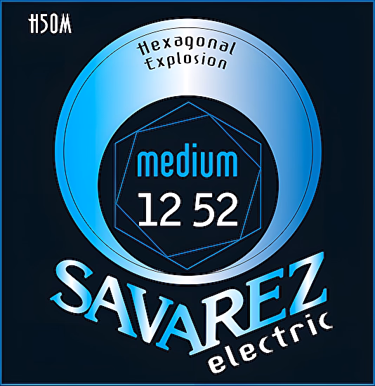 Struny na elektrickú gitaru Medium .012-.052 H50M Savarez