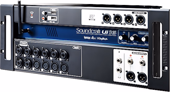 Digitálny mixpult Ui-16 Soundcraft