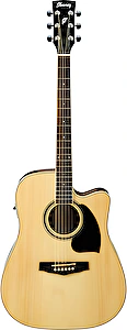 Elektro-akustická gitara PF15ECE Natural High Gloss Ibanez