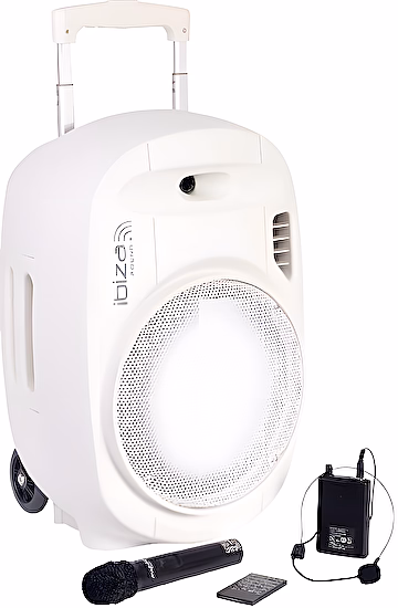 Bezdrôtový prenosný systém PORT12UHF MKII biela Ibiza