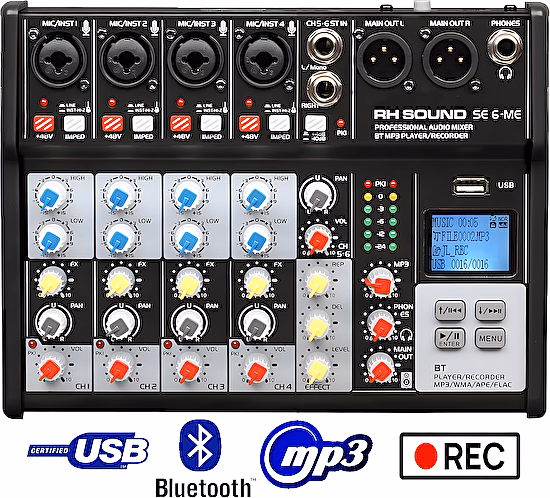 Mixpult SE6-ME RH Sound