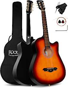 Akustická gitara WSD-5C-SB Slim Line Sunburst Rocktile