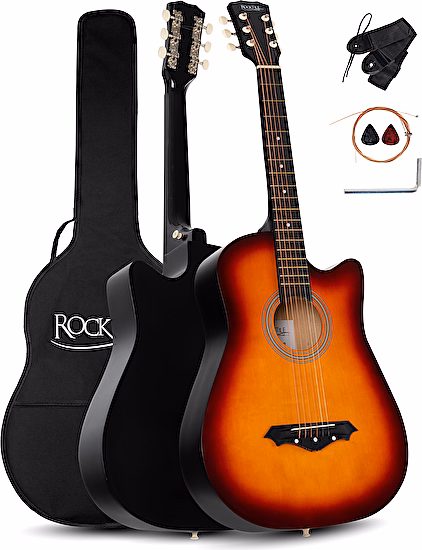 Akustická gitara WSD-5C-SB Slim Line Sunburst Rocktile