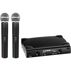 Bezdrôtový mikrofónový systém UHF-2V Dual Vocal Set McGrey