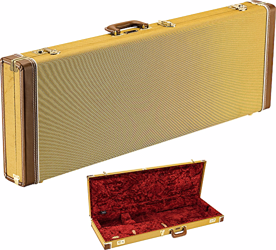 Púzdro na elektrickú gitaru Strat/Tele Case Tweed Fender