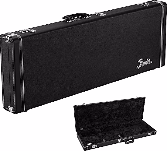 Púzdro na elektrickú gitaru Strat/Tele Case Black Fender