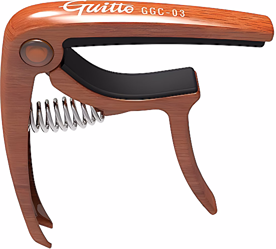 Kapodaster GGC-03 Metal Capo Wood Guitto