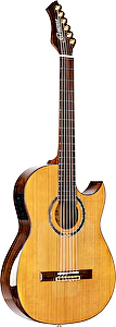Klasická elektroakustická gitara FLAMETAL-TWO Ortega