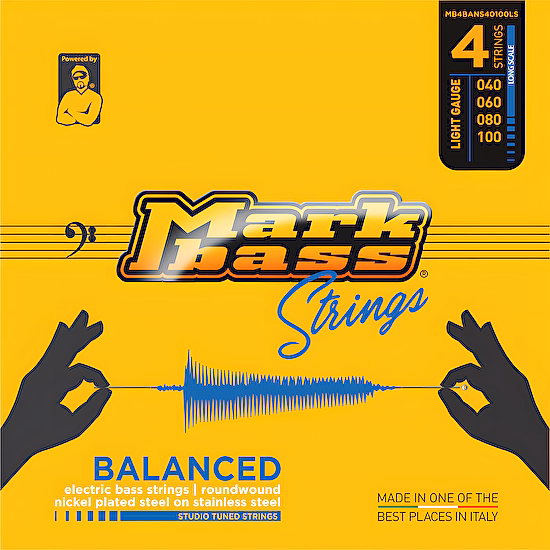Struny na basgitaru Balanced NS 4 040-100 light Markbass