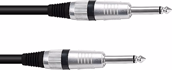Nástrojový kábel jack 6,3/ jack 6,3 mm 10m mono Omnitronic