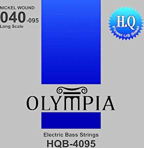 Struny na elektrickú basgitaru 40-095 HQB4095 titánové Olympia