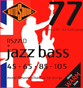 Struny na elektrickú basgitaru 45-105 RS77LD Rotosound, monel
