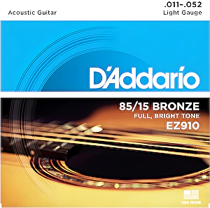 Struny na akustickú gitaru 11-52 bronze EZ910 D´Addario