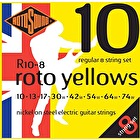 Struny na elektrickú gitaru 10-74 R10-8 8str.Rotosound niklové