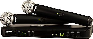 Duálny bezdrôtový set BLX288E/SM58-H8E Shure