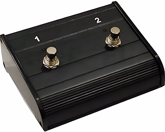 2 kanálový footswitch AL202B pre kombá Soundking, čierny