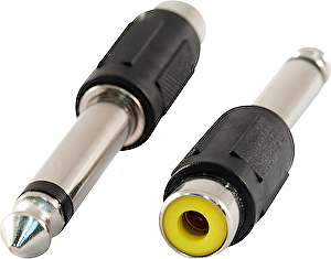 Redukcia AC-A-RF/J6M RCA F /6,3 Jack mono ADJ