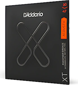 Struny na akustickú gitaru XTAPB 10-47 Phosphor Bronze D´Addario