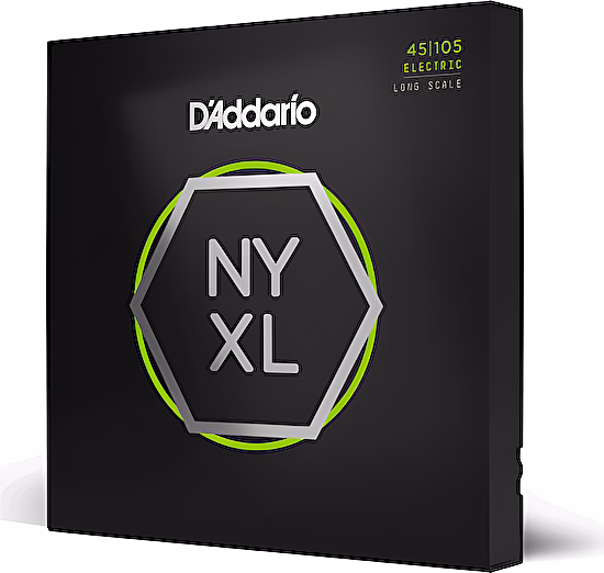 Struny pre elektrickú basgitaru NYXL 45-105 Daddario