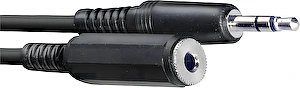Kábel predlžovací stereo SAC3MPSMJS 3,5 Jack/3,5 Jack 3m Stagg