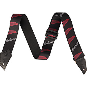 Pás na gitaru Strap Headstock Black/Red Jackson