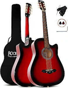 Akustická gitara WSD-5C-RDB Slim Line Redburst Rocktile