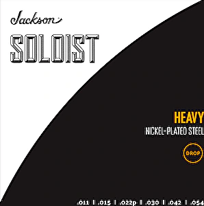 Struny na elekrickú gitarul Soloist Strings Heavy 11-54 Jackson
