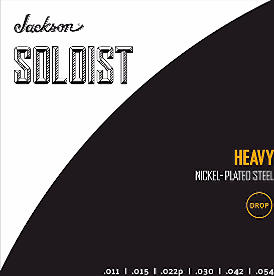 Struny na elekrickú gitarul Soloist Strings Heavy DROP 11-54 Jackson