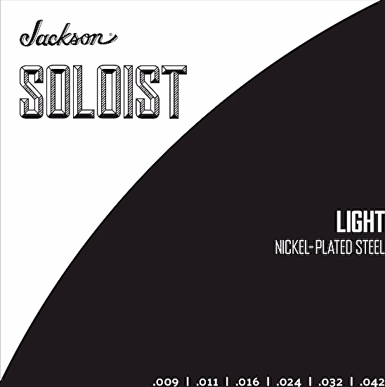 Struny na elekrickú gitarul Soloist Strings Light 9-42 Jackson