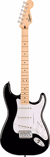 Elektrická gitara Squier Sonic Stratocaster MN WPG Black Fender