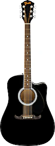 Elektro-akustická gitara FA-125CE Dreadnought Black Fender