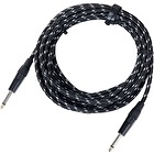 Nástrojový kábel INST-6T textil jack 6,3/jack 6,3 mono 6m Pronomic