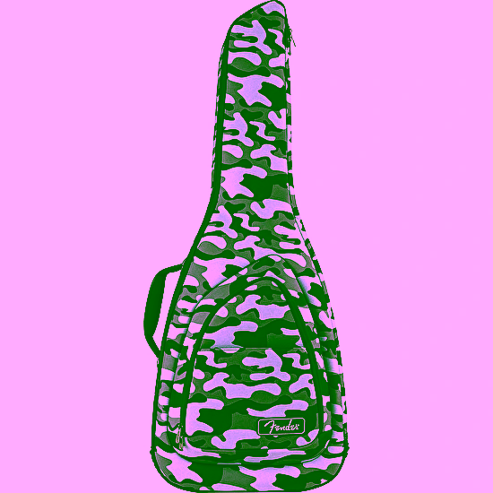 Púzdro na elektrickú gitaru FE920 CAMO WNTR Fender